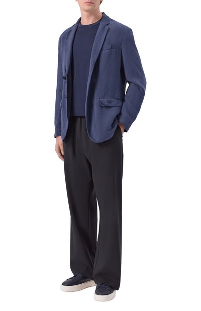 Пиджак из лиоцелла и льна 120% LINO, арт. 33ALIM89SN/G409/D00, фото 2