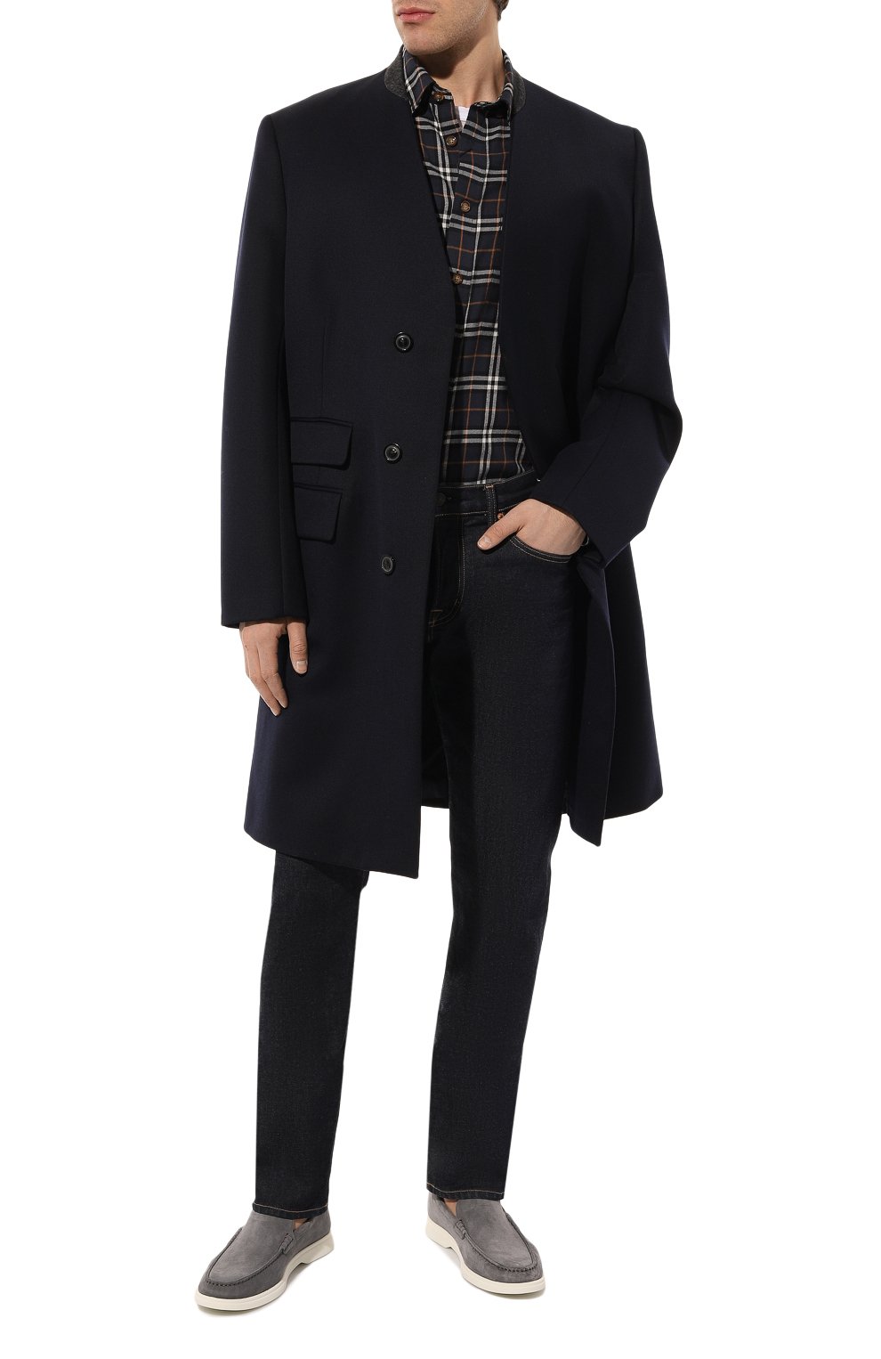 Замшевые лоферы BOSS, арт. 50492969, фото 2