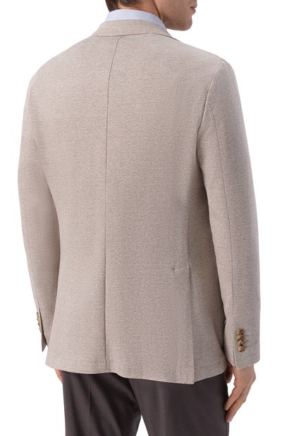 Пиджак изо льна и хлопка SARTORIA LATORRE, арт. JD74/JJ253, фото 4
