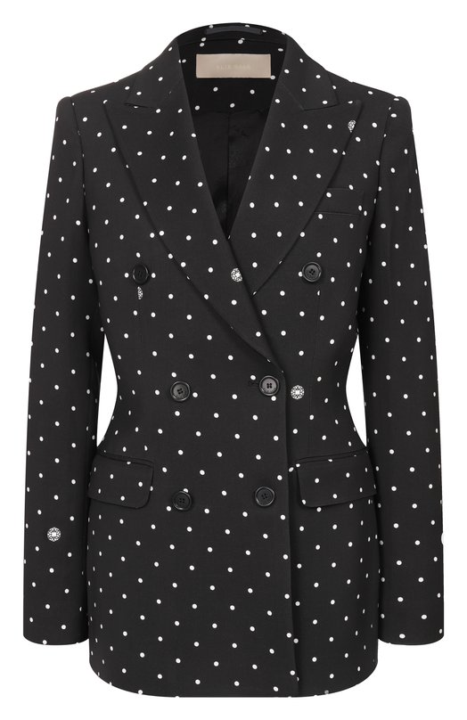 Жакет из вискозы Elie Saab J0204PR26/CD024 Чёрный J0204PR26/CD024