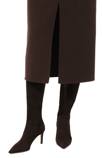 Замшевые сапоги KITON, арт. D58833K0525F06, фото 3