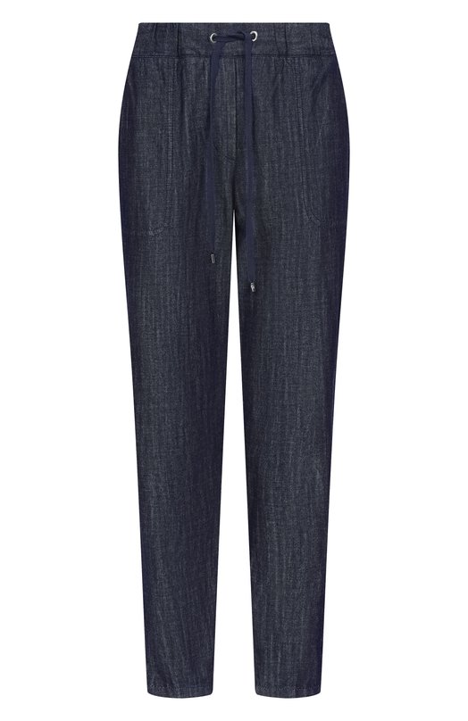 Хлопковые брюки Lorena Antoniazzi P2648PA80D/9955 Синий P2648PA80D/9955