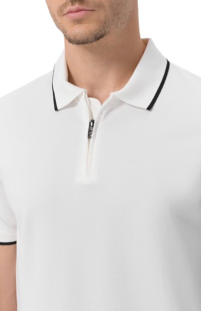 Поло BOGNER белого цвета по цене 18100 руб., арт. 58602727, фото 5 Поло BOGNER, арт. 58602727, фото 5