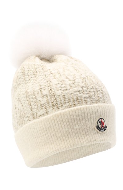 Шапка с меховой отделко й MONCLER, арт. F2-954-9Z720-11-A9473, фото 1