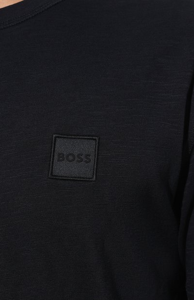 Хлопковая футболка BOSS ORANGE, арт. 50478771, фото 5