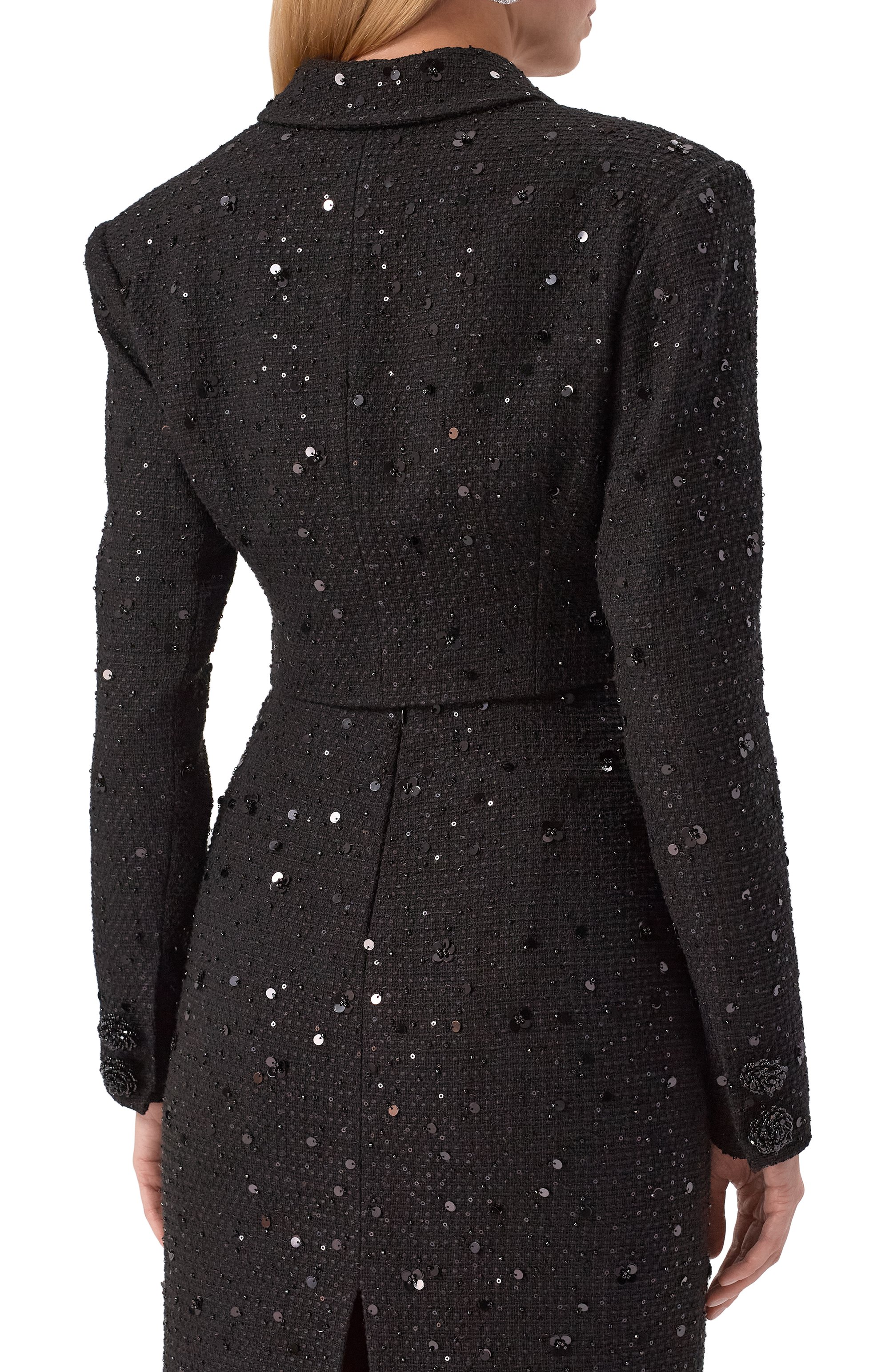 Твидовый костюм с отделкой пайетками KAMILLA PURSHIE, арт. KP 2025/37, фото 3