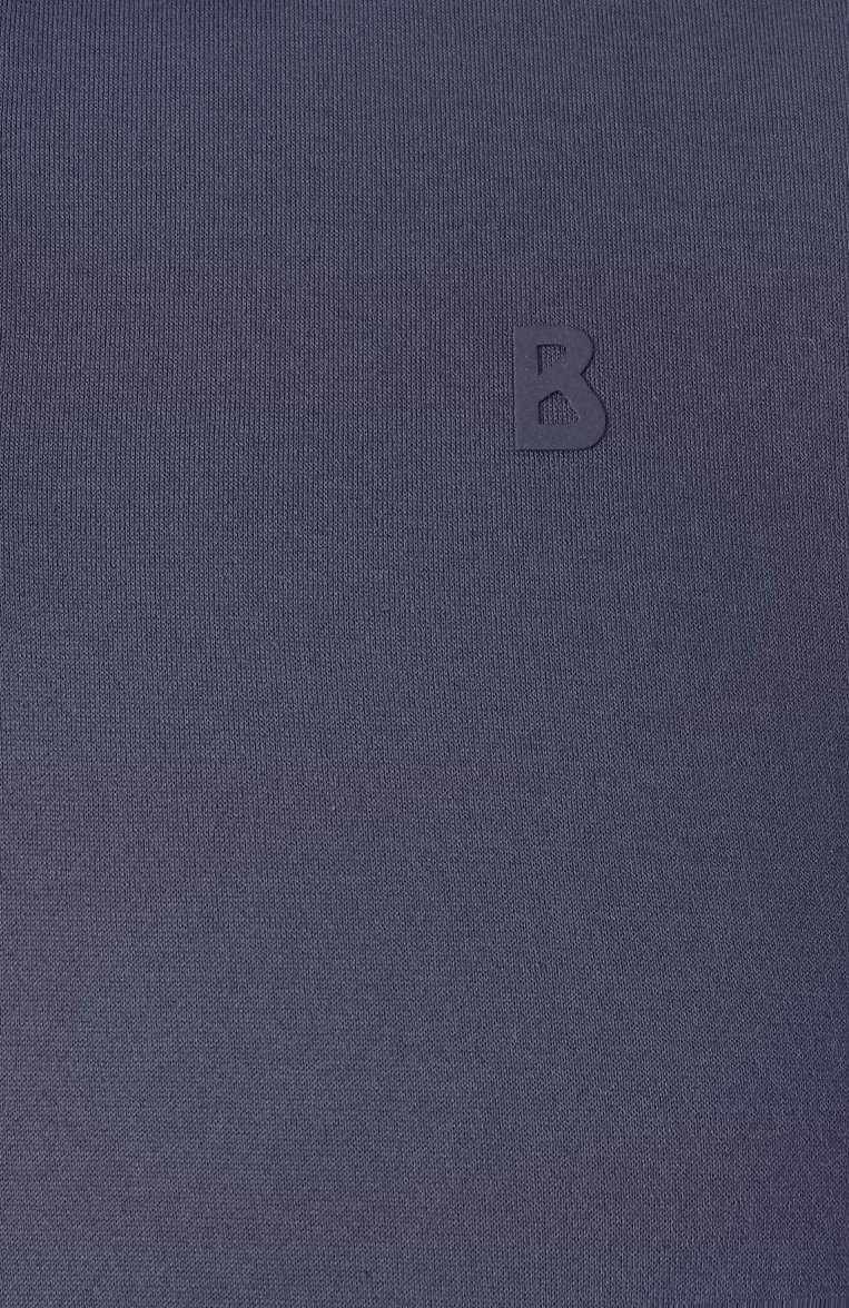 Мужское хлопковое поло BOGNER темно-серого цвета, арт. 58576967 | Фото 6 (Длина (для топов): Стандартные; Рукава: Короткие; Материал внешний: Хлопок; Застежка: Пуговицы; Стили: Кэжуэл; Кросс-КТ: Джерси; Мужское Кросс-КТ: Футболка-одежда; Принт: Без принта)
