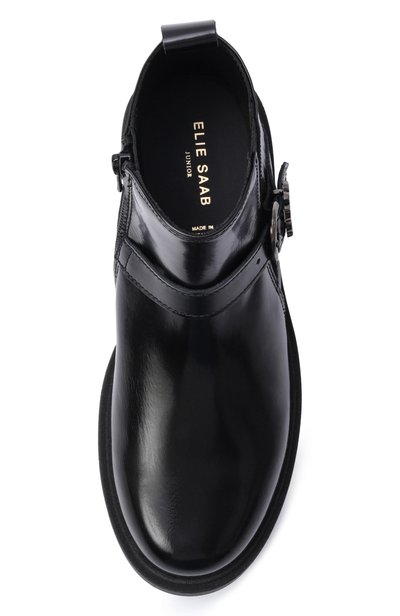 Кожаные ботинки ELIE SAAB JUNIOR, арт. 82090/VAR1_001, фото 4