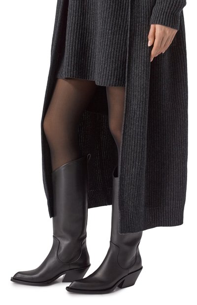 Кожаные казаки clotilde MATTIA CAPEZZANI, арт. W402/VITELL0, фото 3