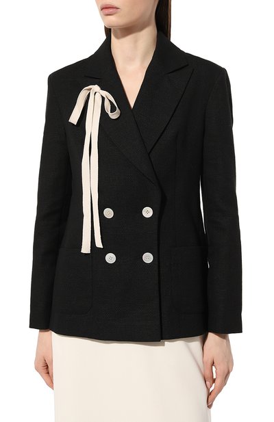 Жакет из шерсти и льна VIKA GAZINSKAYA, арт. S23-22201-900, фото 3