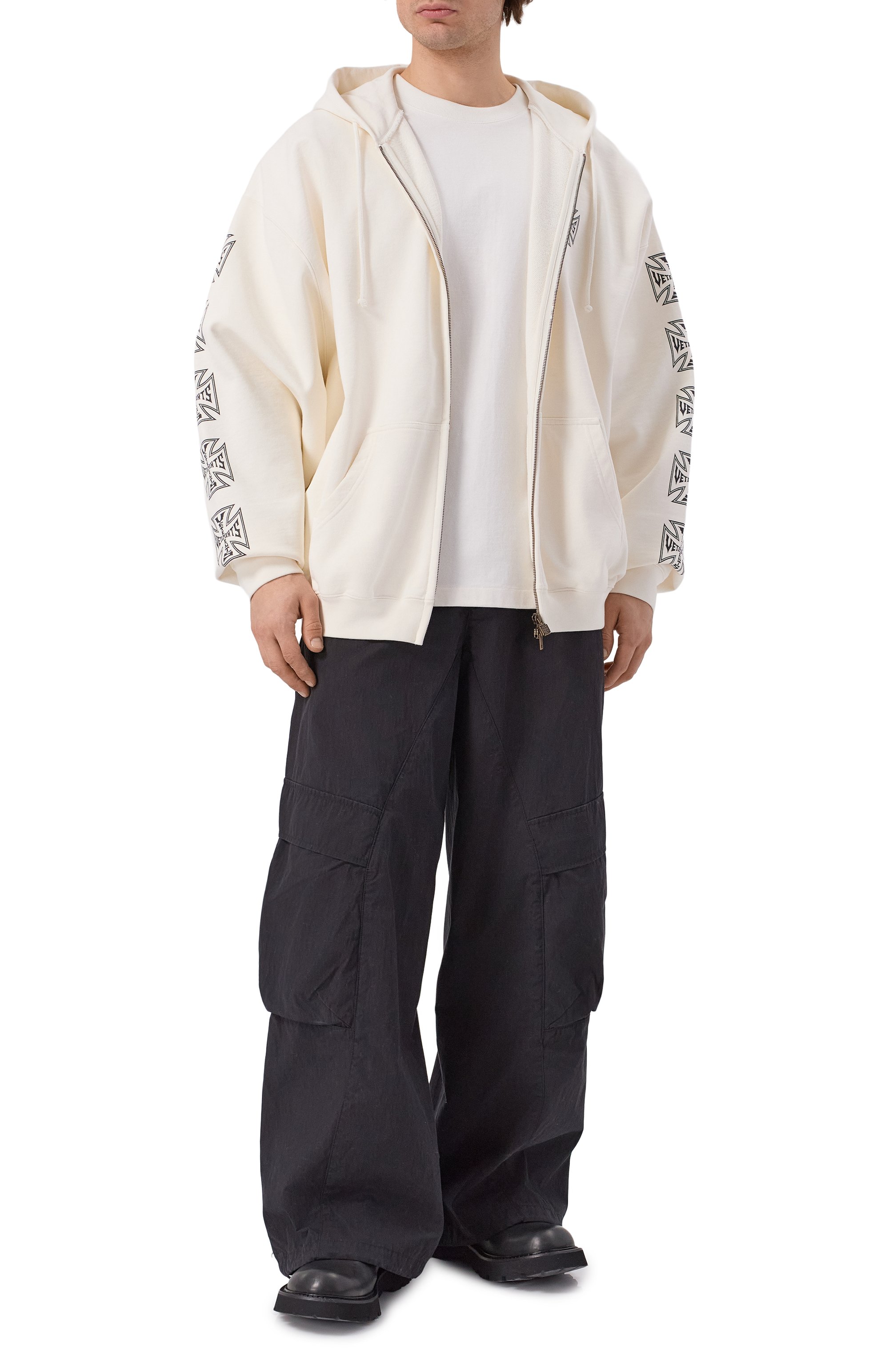 Хлопковая толстовка VETEMENTS, арт. ME76ZU167V/1302 M0LLET0N, фото 2