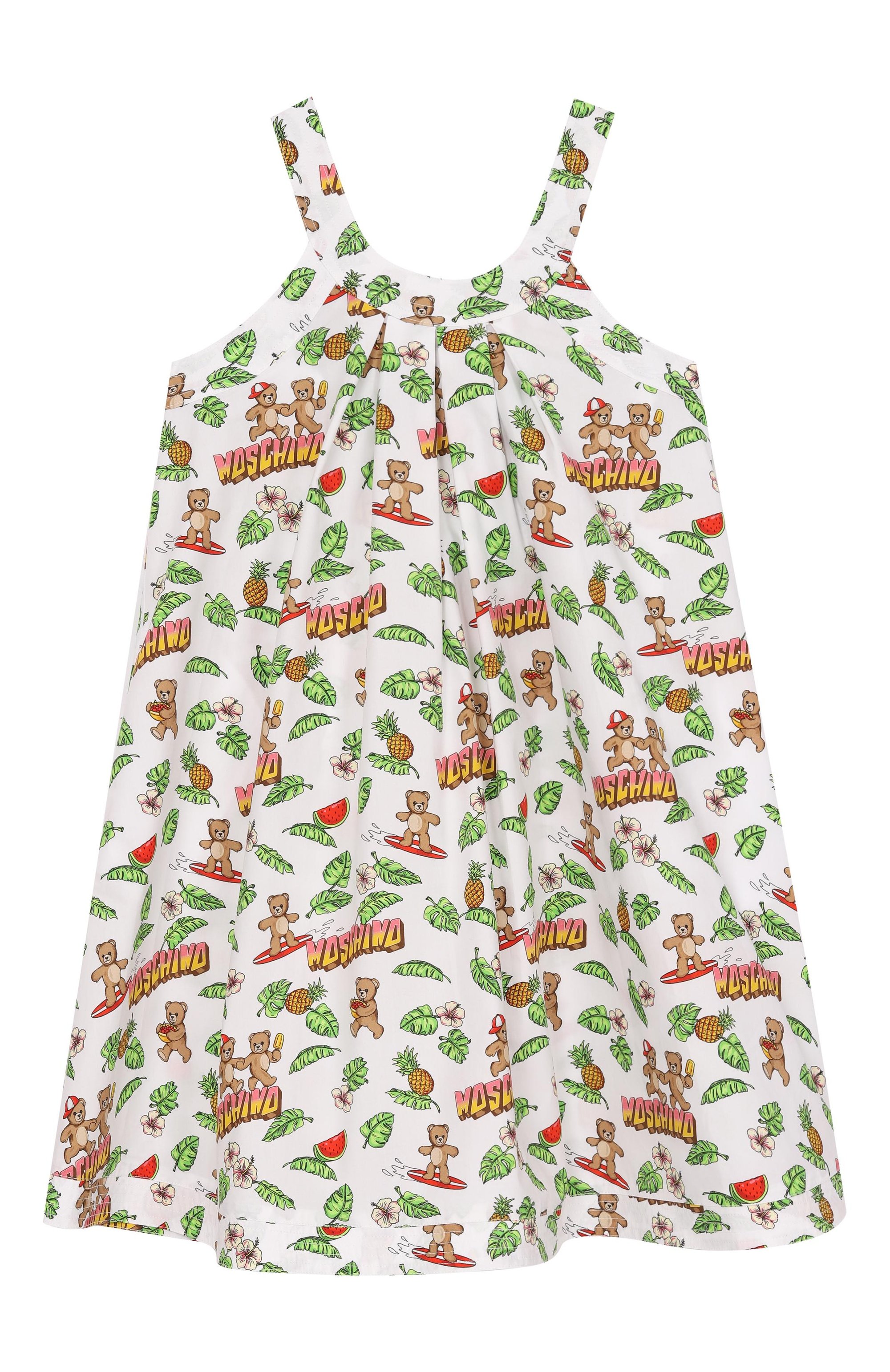 Хлопковое платье MOSCHINO, арт. HDV0HF/LLB65, фото 1