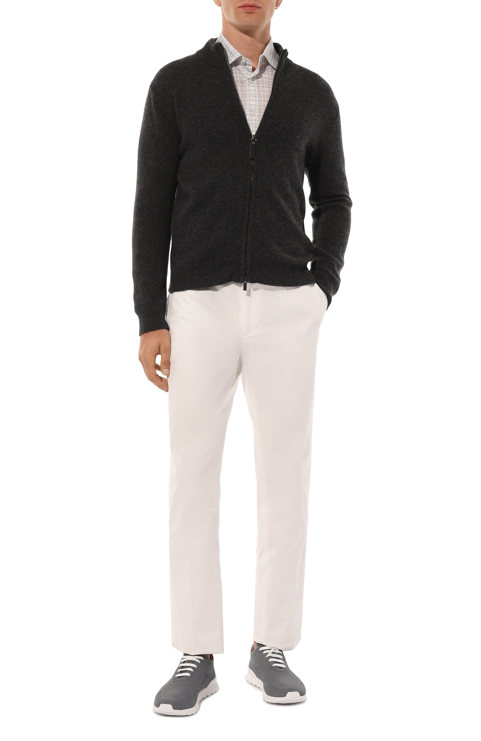 Текстильные кроссовки KITON, арт. USSFITSN00809, фото 2