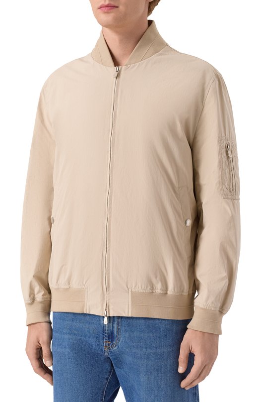 Бомбер Brunello Cucinelli MD4796496 Бежевый  MD4796496 Фото 3