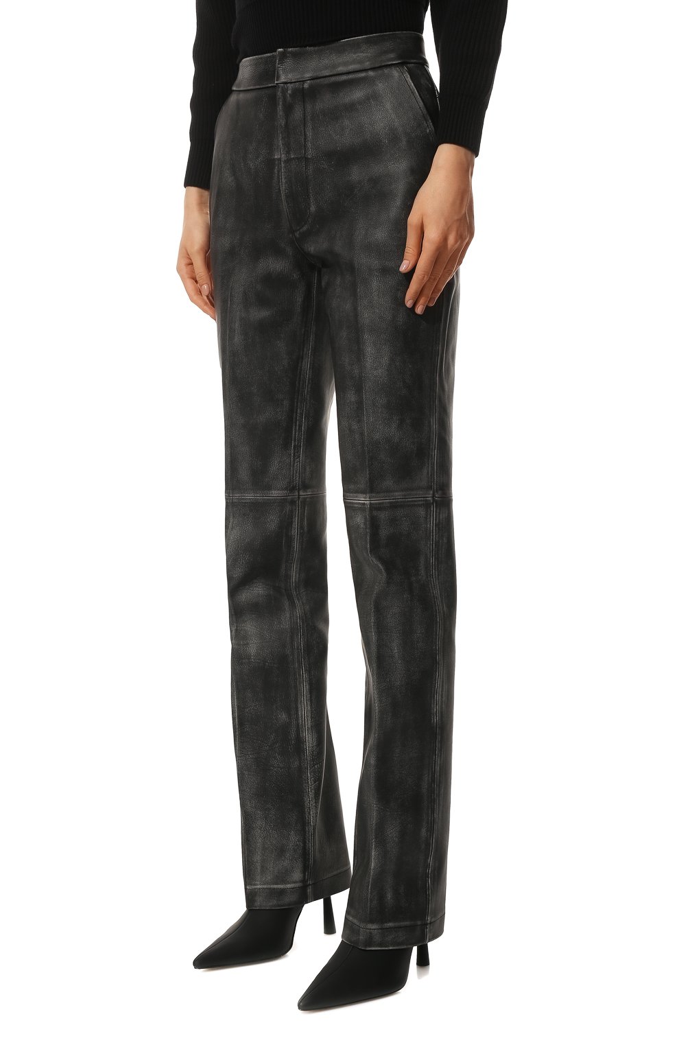 Кожаные брюки ALEXANDER WANG, арт. 1WC1224435, фото 3