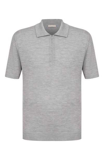 Мужской поло из шерсти и шелка 12 STOREEZ, арт. 136312