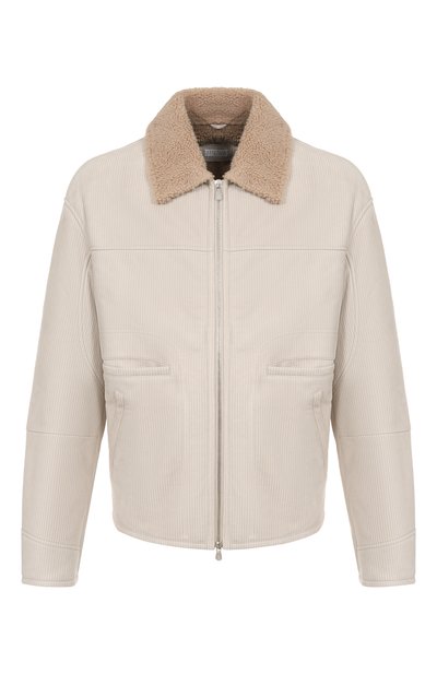 Мужская дубленка из овчины BRUNELLO CUCINELLI, арт. MPMPE2055