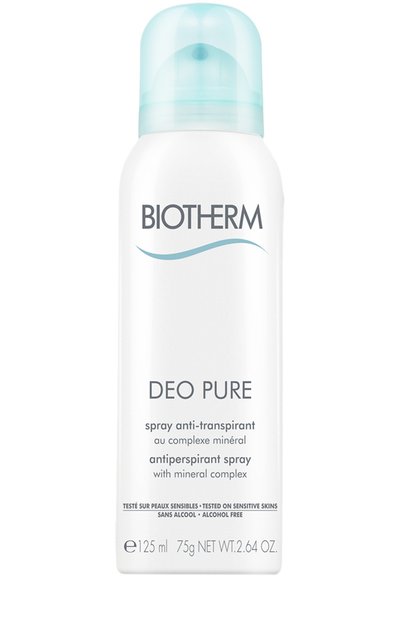 Дезодорант-cпрей deo pure (125ml) BIOTHERM, арт. 3367729019001, фото 1