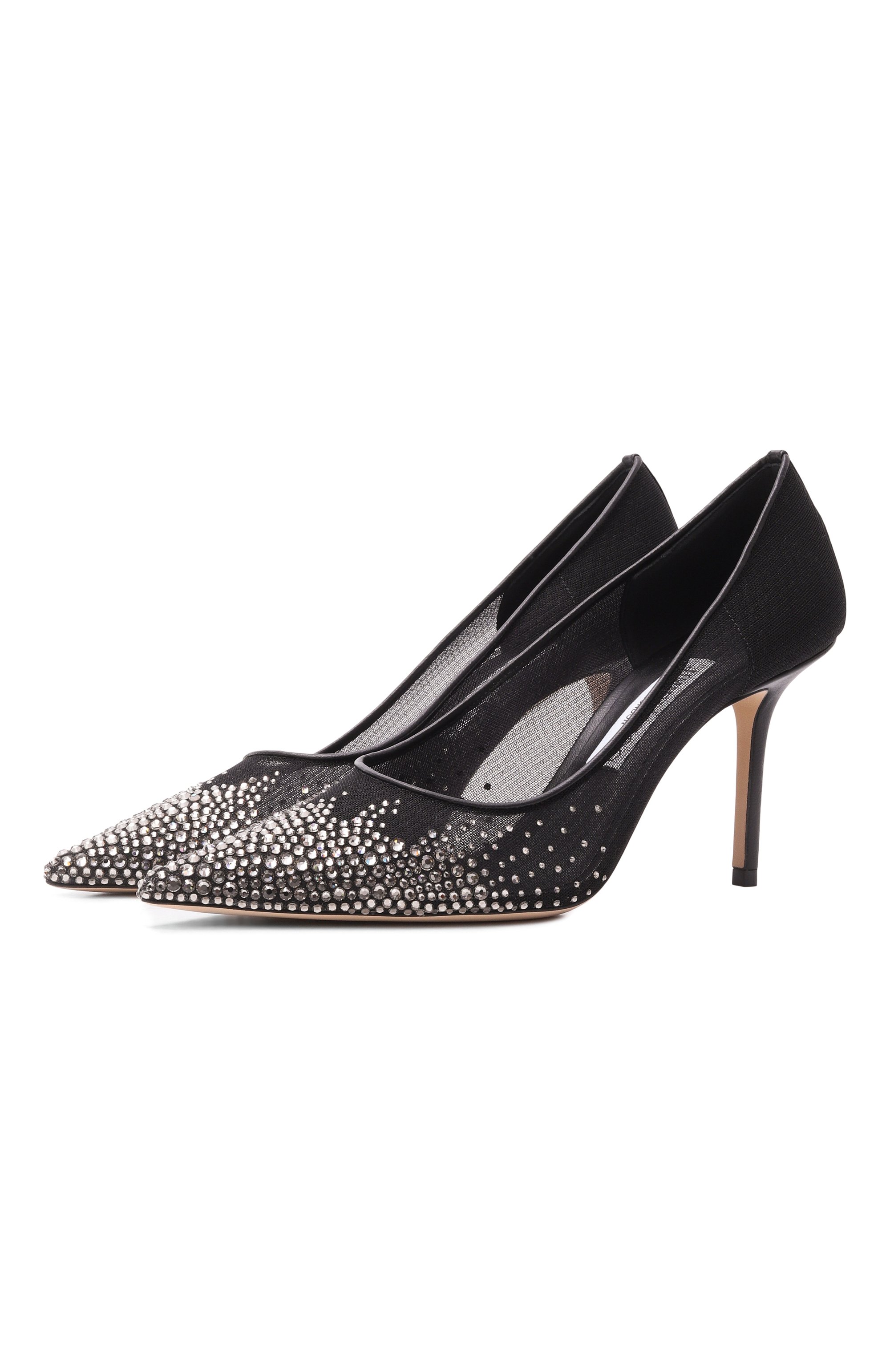 Текстильные туфли love 85 JIMMY CHOO, арт. L0VE85NYT, фото 1