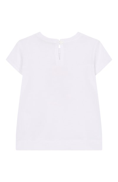 Хлопковая футболка MONNALISA, арт. 39G617, фото 2