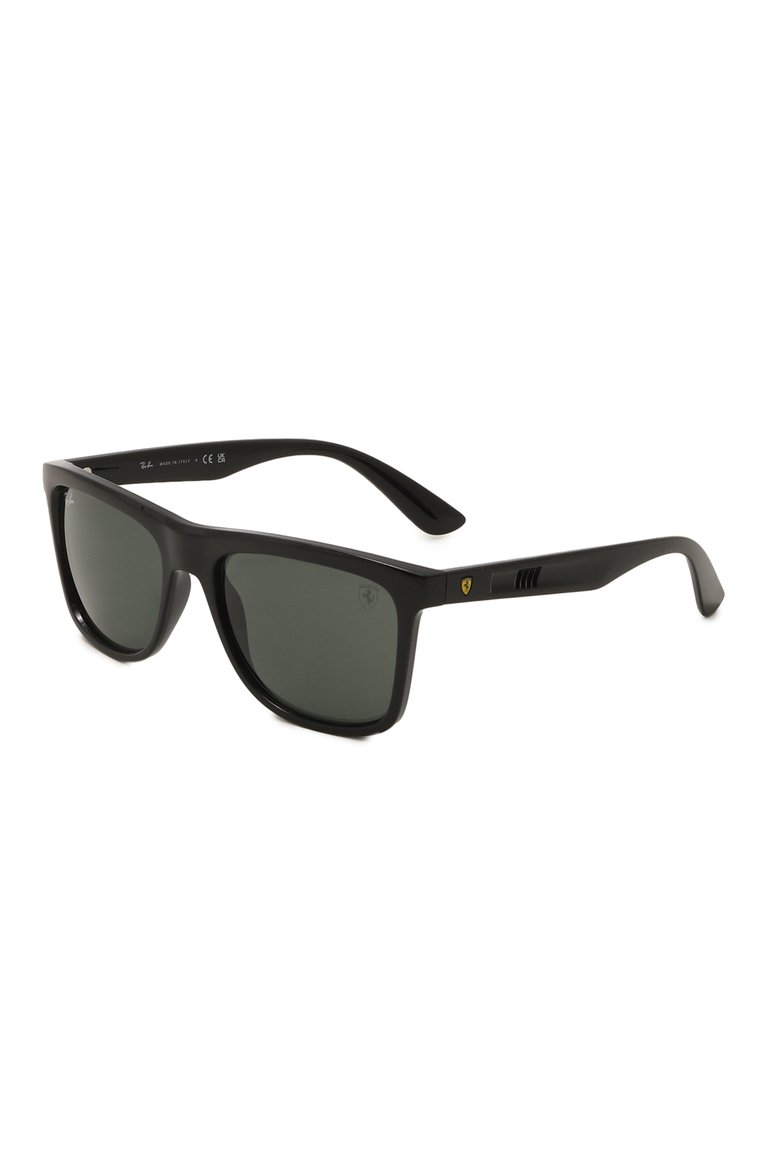 Мужские солнцезащитные очки RAY-BAN черного цвета, арт. 4413M-F68371 | Фото 1 (Региональные ограничения белый список (Axapta Mercury): Не проставлено; Кросс-КТ: С/з-мужское; Нос: Не проставлено; Тип очков: С/з; Материал: Пластик; Оптика Гендер: оптика-мужское; Очки форма: Квадратные)