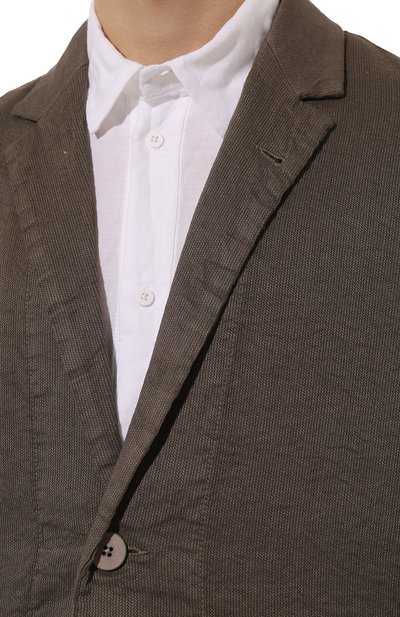 Пиджак изо льна и вискозы TRANSIT, арт. CFUTRTH171, фото 5