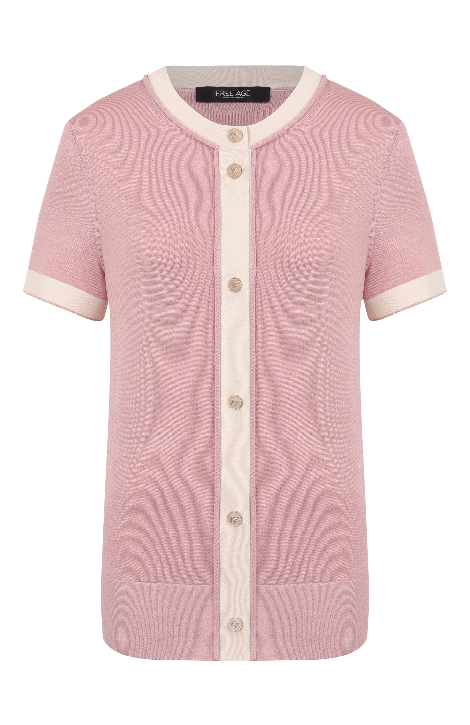 Кардиган из шелка и вискозы FREEAGE, арт. S25.JK112.6079.601, фото 1