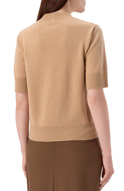 Пуловер из шерсти и кашемира Lorena Antoniazzi TM13A/2472 Коричневый  TM13A/2472 Фото 4