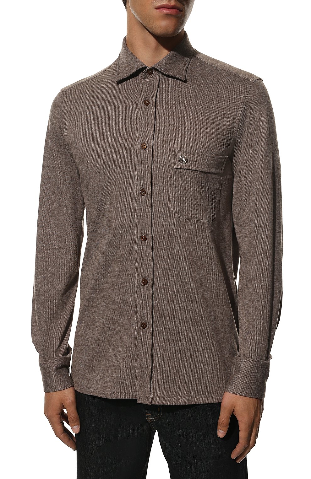 Руб�ашка из хлопка и кашемира STEFANO RICCI, арт. CJ006526/TE2401, фото 3