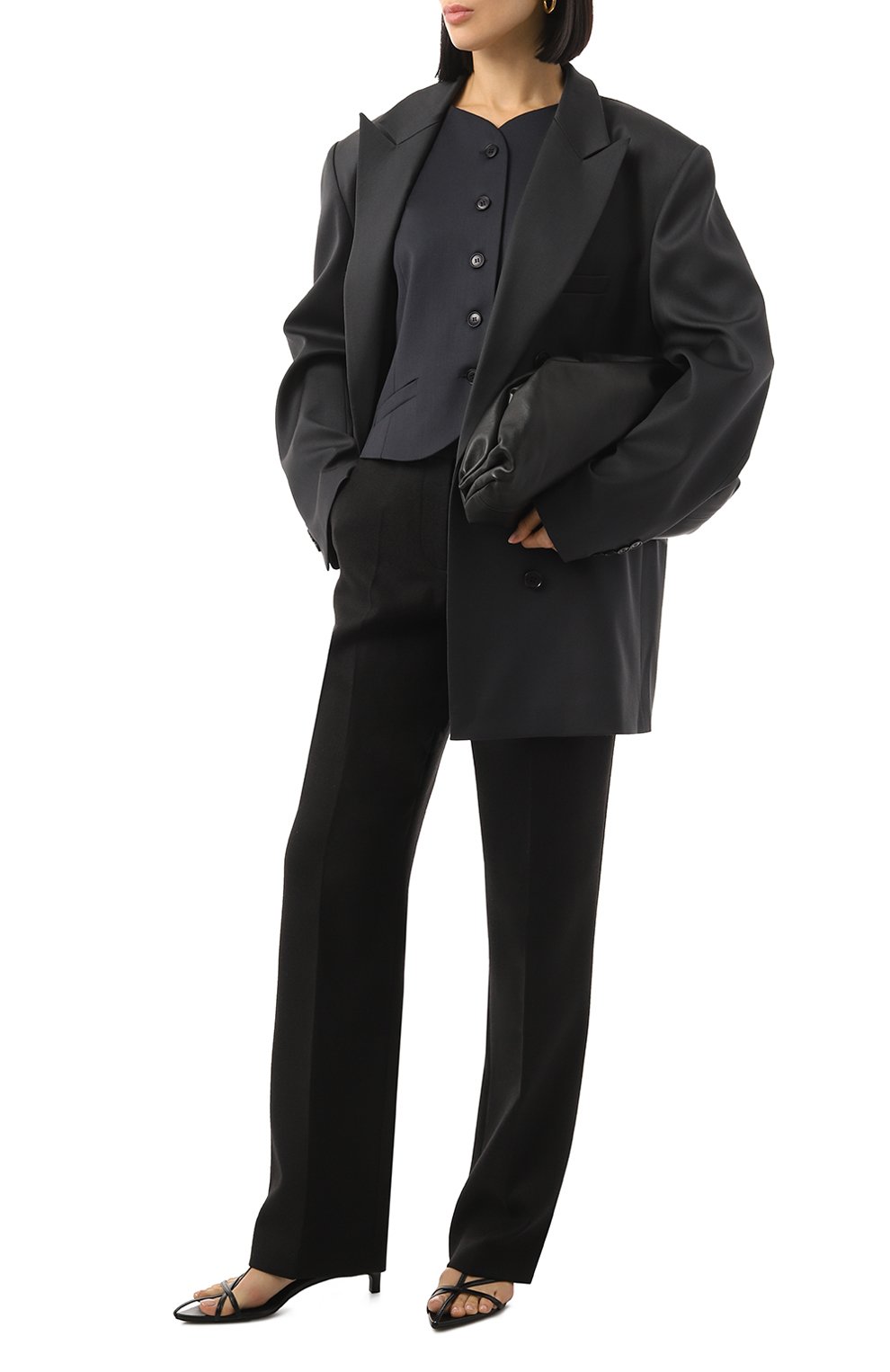 Жилет из шерсти и кашемира LESYANEBO, арт. LN03H- 411_QU, фото 2