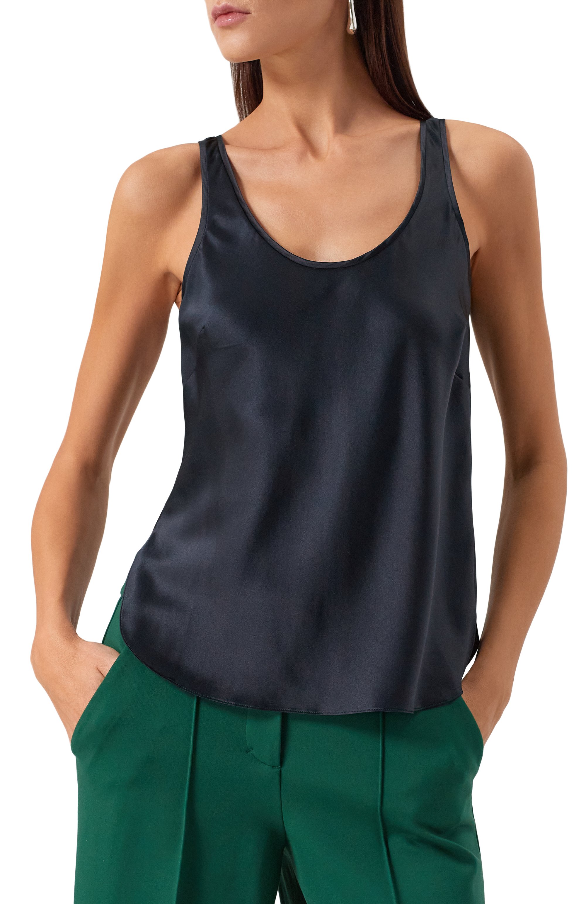 Атласный топ DOROTHEE SCHUMACHER, арт. 849206, фото 3