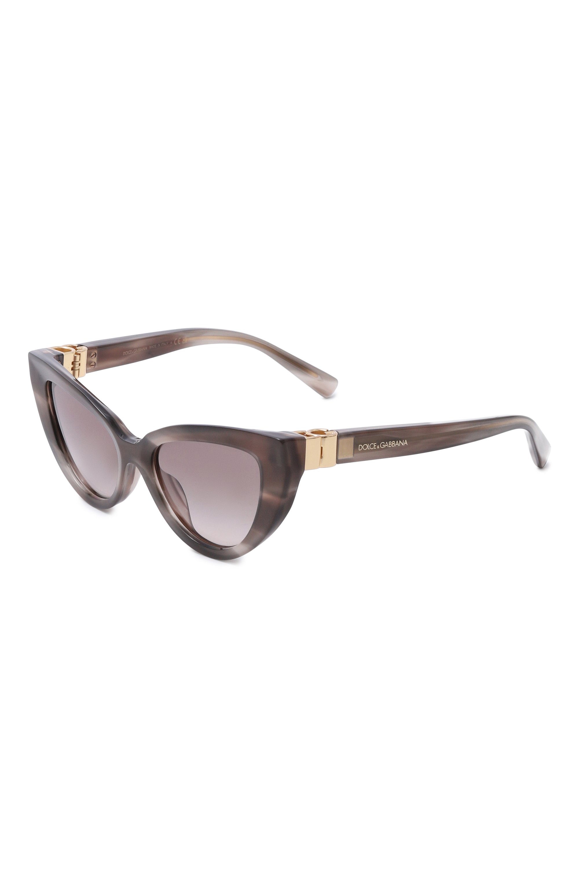 Солнцезащитные очки DOLCE & GABBANA серого цвета по цене 49950 руб., арт. 4497-34493B, фото 1 Солнцезащитные очки DOLCE & GABBANA, арт. 4497-34493B, фото 1