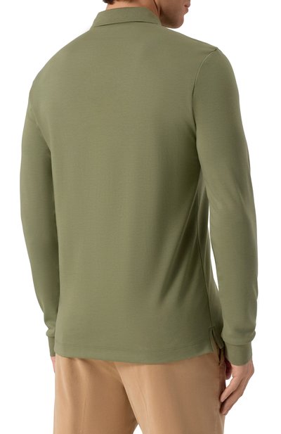 Хлопковое поло BOSS, арт. 50468392, фото 4