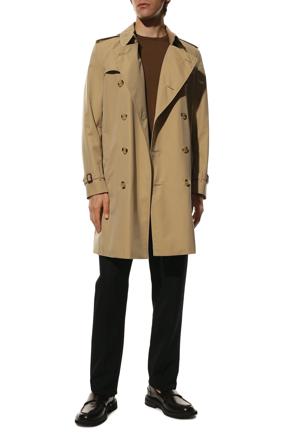 Хлопковый тренч BURBERRY, арт. 8045859, фото 2