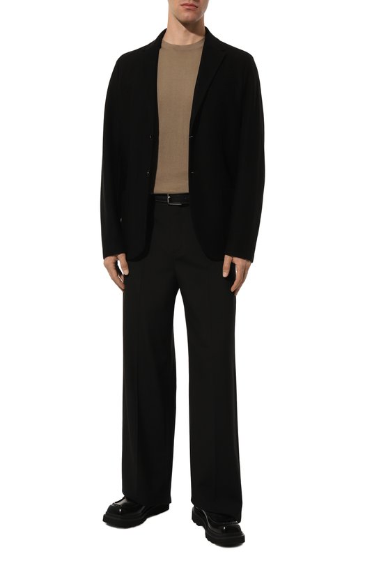 Хлопковый джемпер Kiton UMK0441K3 Коричневый  UMK0441K3 Фото 2