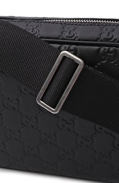 Сумка gg emblem small GUCCI черного цвета по цене 257000 руб., арт. 850242/AAF0M, фото 3 Сумка gg emblem small GUCCI, арт. 850242/AAF0M, фото 3