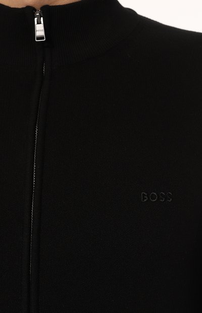 Хлопковый кардиган BOSS, арт. 50505998, фото 5