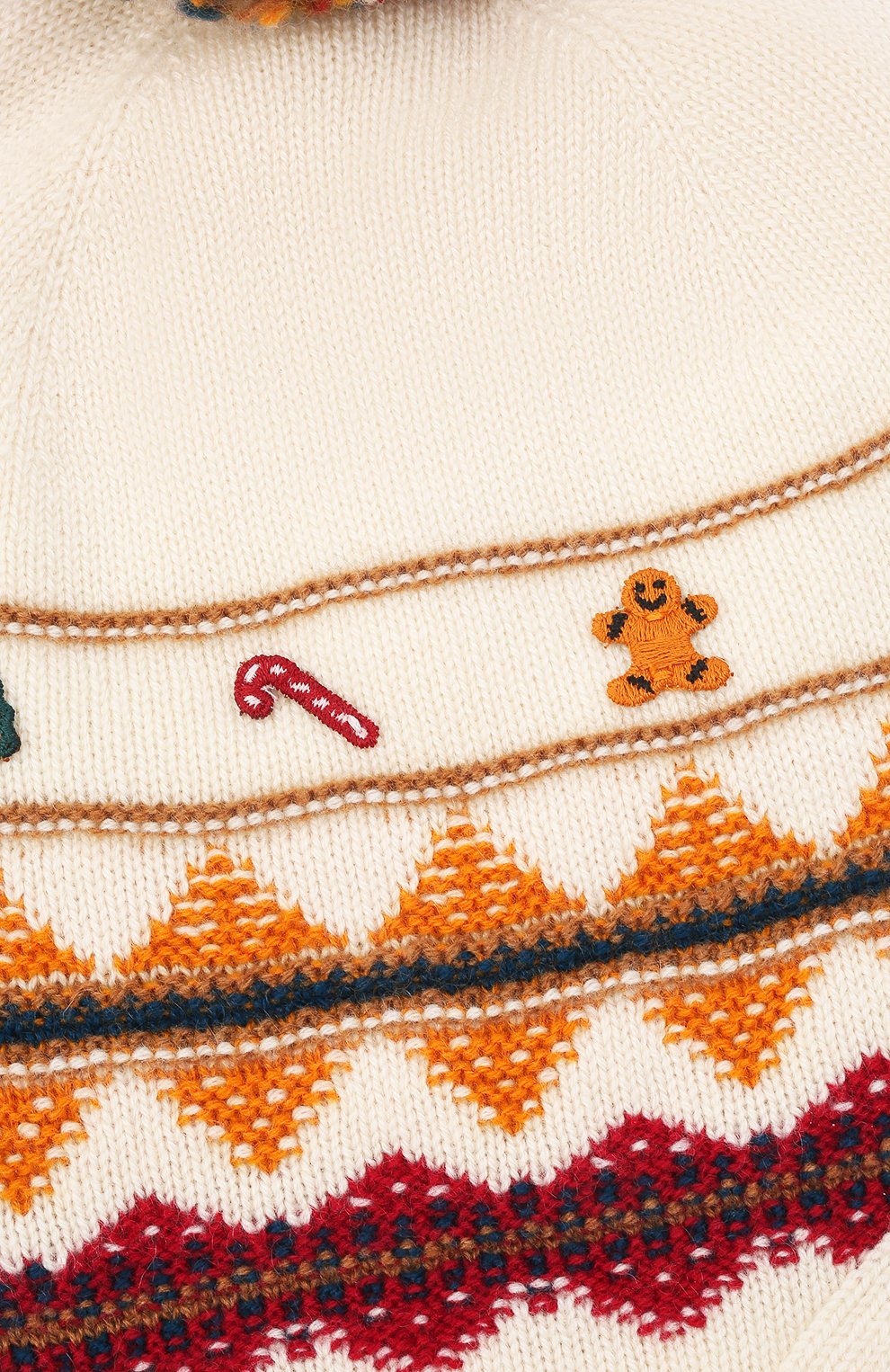 Кашемировая шапка LORO PIANA белого цвета по цене 42600 руб., арт. FAL8565, фото 3 Кашемировая шапка LORO PIANA, арт. FAL8565, фото 3