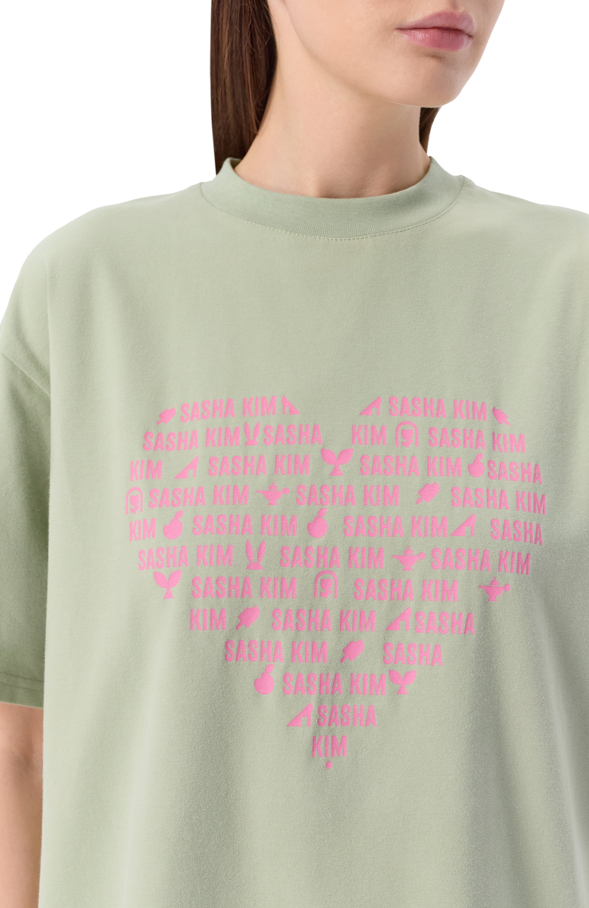 Хлопковая футболка SASHA KIM, арт. SK-00000612, фото 5