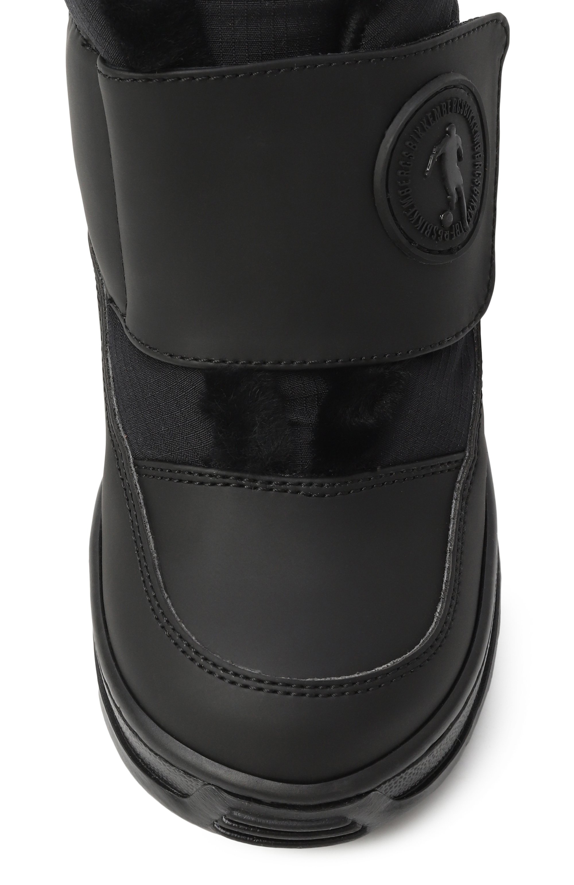 Утепленные ботинки DIRK BIKKEMBERGS черного цвета по цене 17000 руб., арт. K1B5-21745-1880999, фото 4 Утепленные ботинки DIRK BIKKEMBERGS, арт. K1B5-21745-1880999, фото 4