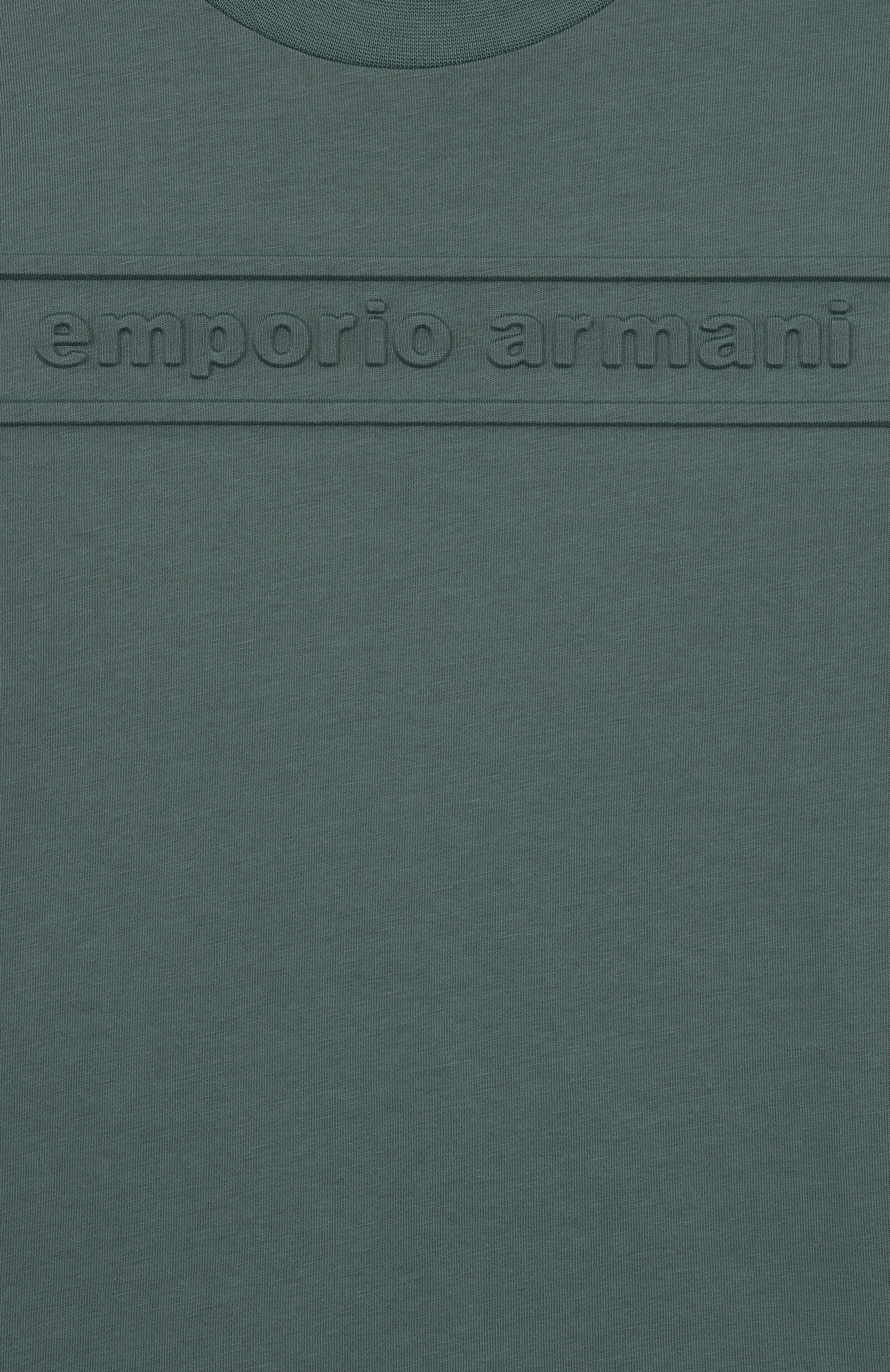 Хлопковая футболка EMPORIO ARMANI, арт. EB000500/AF14503, фото 3