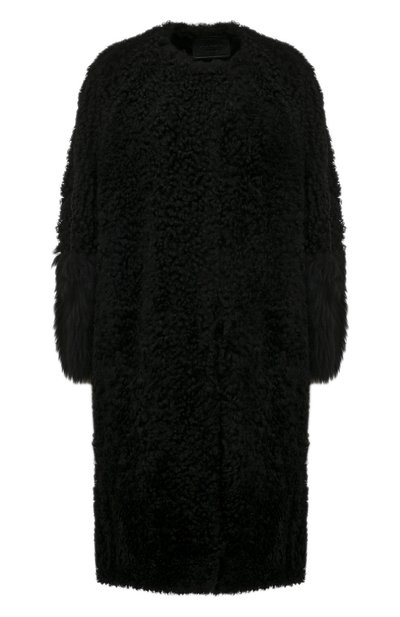 Женская шуба из овчины PRADA, арт. 56878-1UV5-F0002