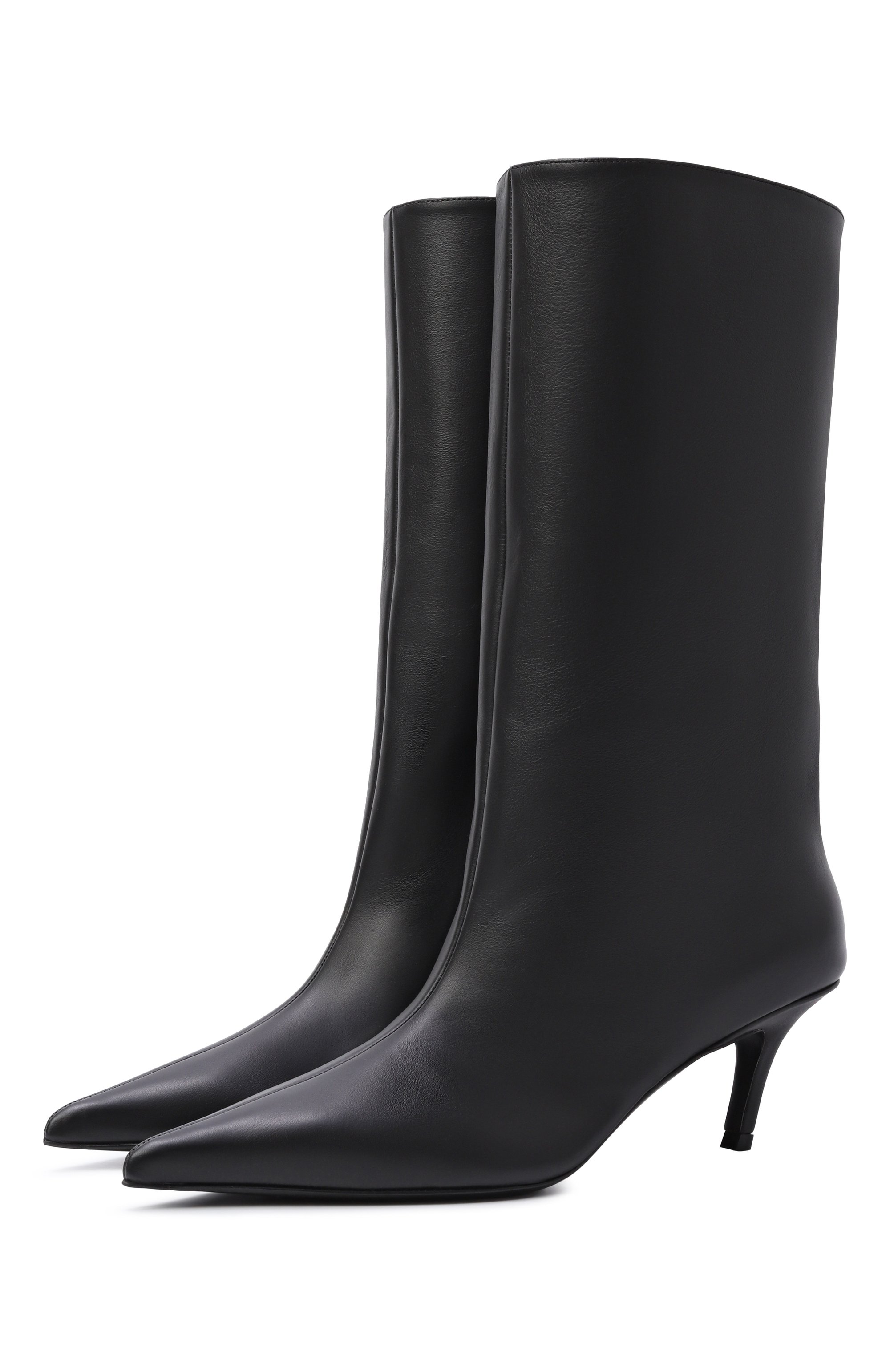 Кожаные сапоги fiona 60 AMINA MUADDI, арт. FI0NA B00T/NAPPA, фото 1