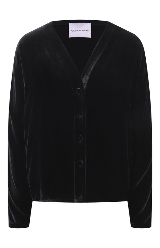 Бархатная блузка Giulia Gurman D03 Чёрный D03