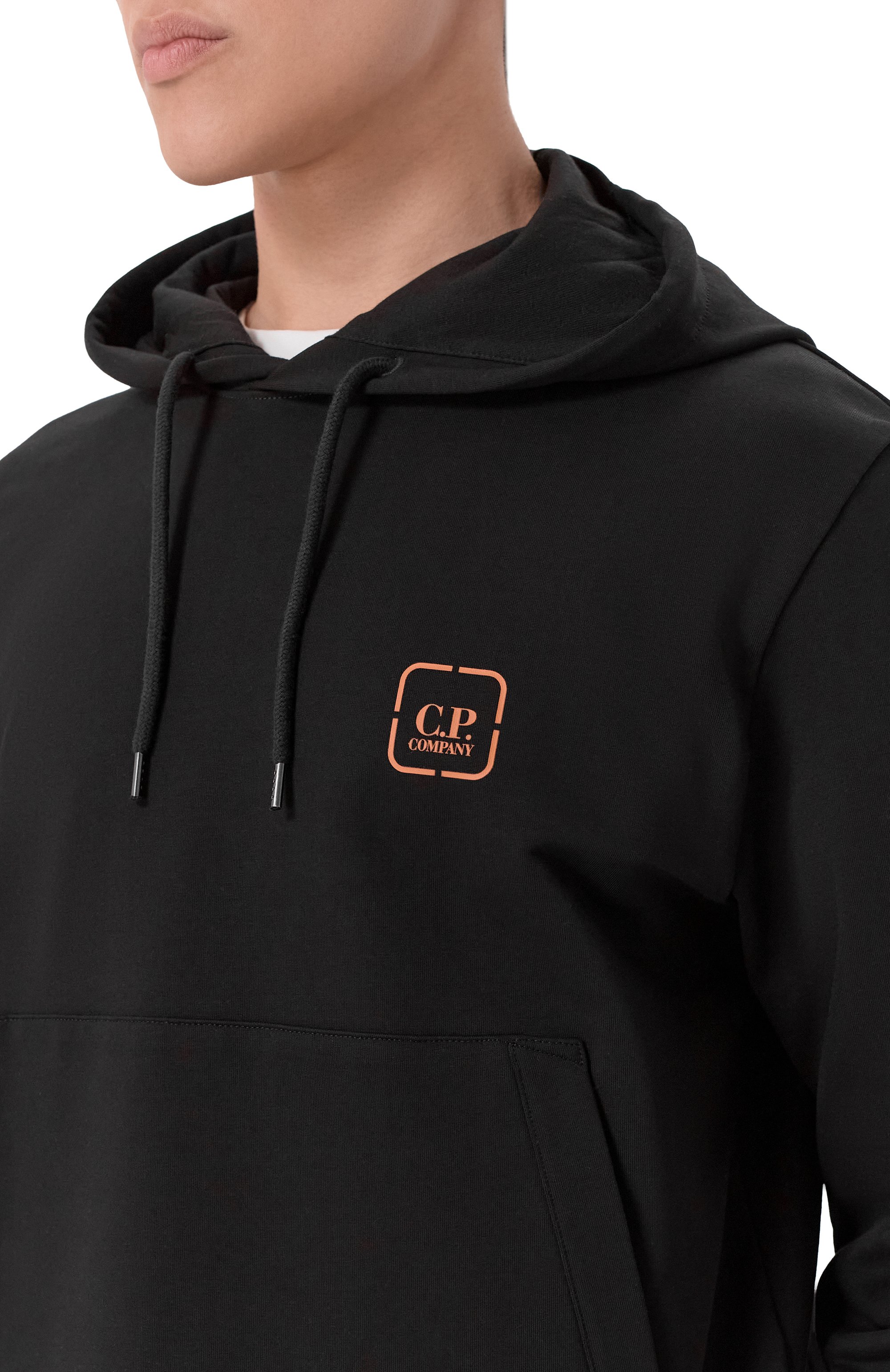 Хлопковое худи C.P. COMPANY черного цвета по цене 34350 руб., арт. 19CLSS062A006452W, фото 5 Хлопковое худи C.P. COMPANY, арт. 19CLSS062A006452W, фото 5