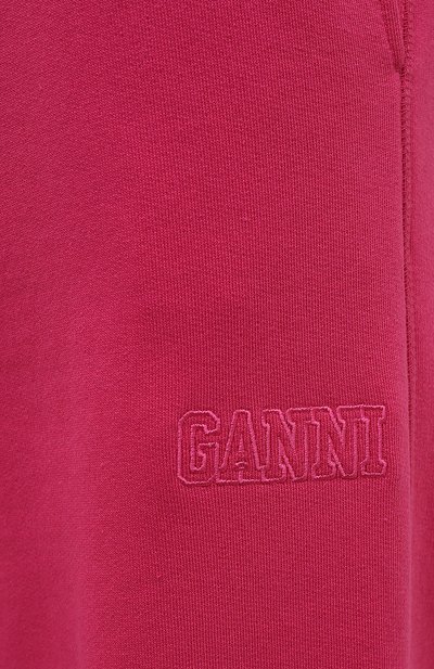 Джоггеры GANNI фуксия цвета по цене 18550 руб., арт. T2914, фото 5 Джоггеры GANNI, арт. T2914, фото 5