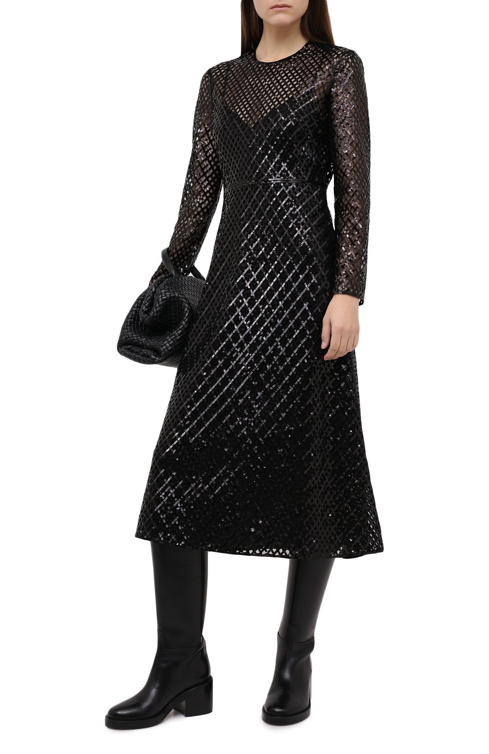 Платье с пайетками VALENTINO, арт. UB0VATX00K8, фото 2