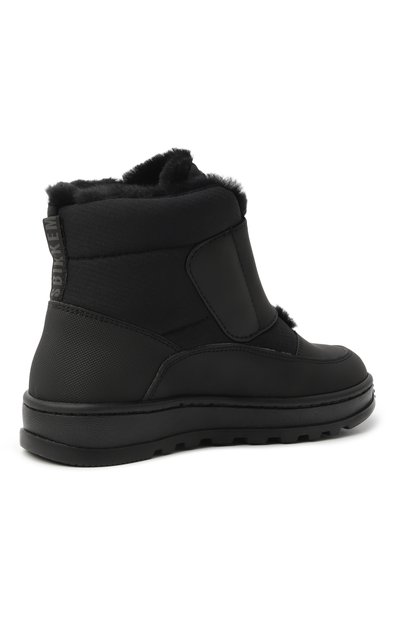 Утепленные ботинки DIRK BIKKEMBERGS черного цвета по цене 17000 руб., арт. K1B5-21745-1880999, фото 3 Утепленные ботинки DIRK BIKKEMBERGS, арт. K1B5-21745-1880999, фото 3