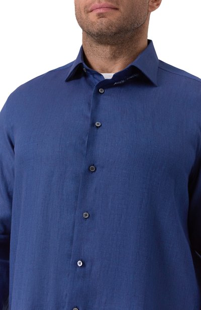 Льняная рубашка ZILLI, арт. F0RC01M080011003R, фото 5