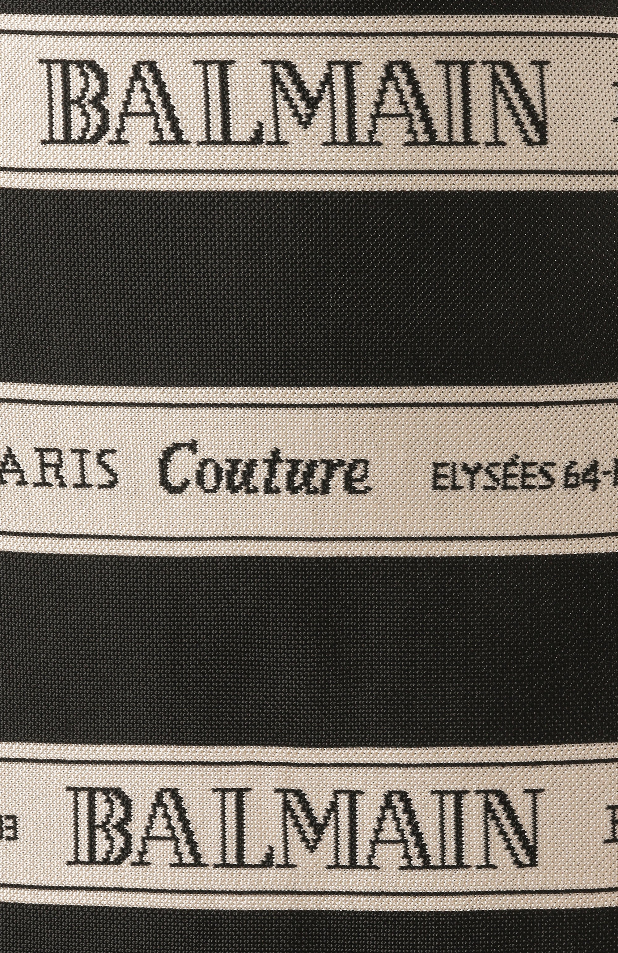 Юбка из вискозы BALMAIN, арт. EF1LC245/JJ95, фото 6